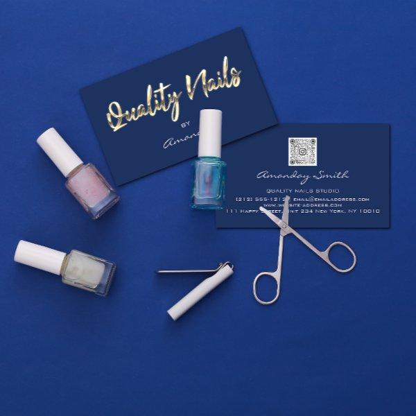 Your Nail Salon’s Brand with Quality Nails Script