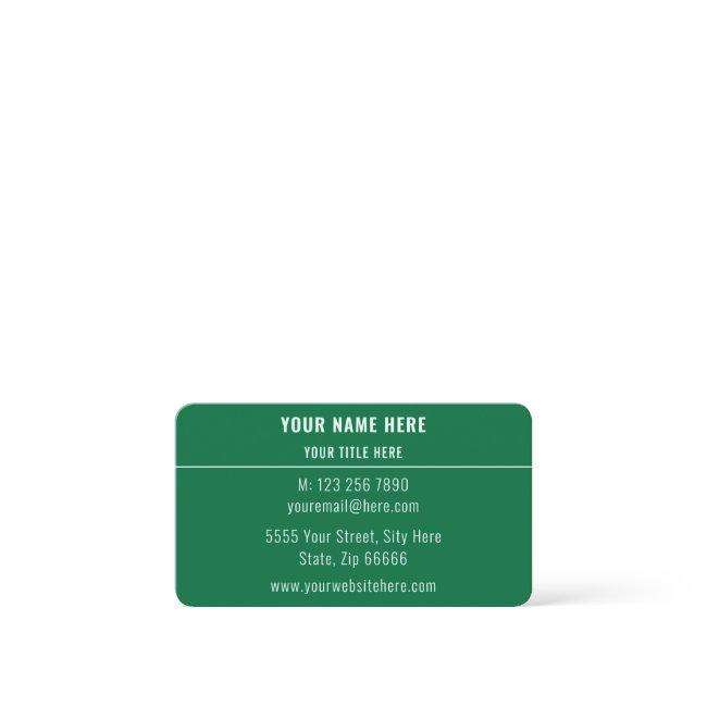 Your Name Address Website Phone Info
