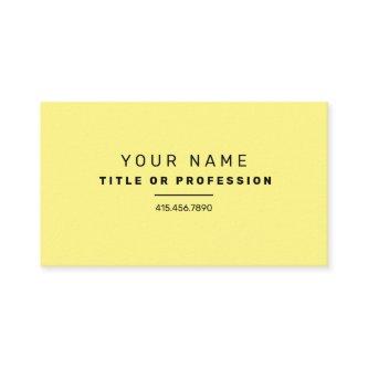 Your Name, Profession and Company,  Business, ZSSG Calling Card