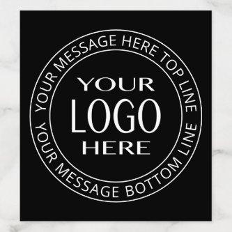 Your Own Logo & Customizable Circular Text Envelope Liner