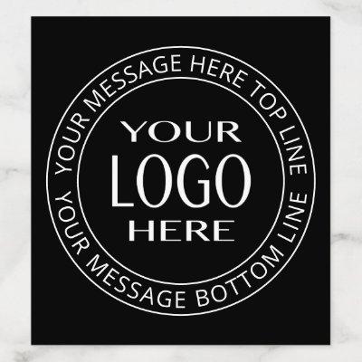Your Own Logo & Customizable Circular Text Envelope Liner