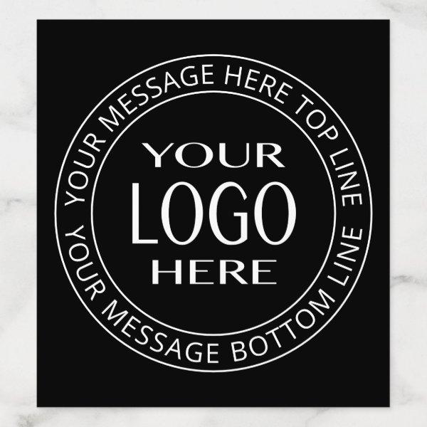 Your Own Logo & Customizable Circular Text Envelope Liner