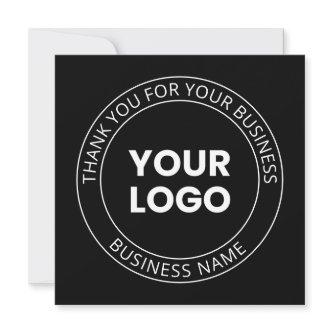 Your Own Logo & Thank You Editable Message