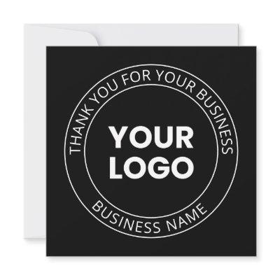 Your Own Logo & Thank You Editable Message