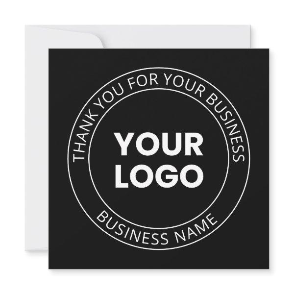 Your Own Logo & Thank You Editable Message