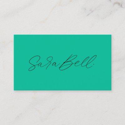 Your Own Signature | Handwritten Upload Green