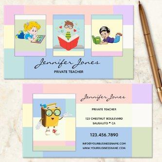 Your Photos Pastel Teacher or Child Author