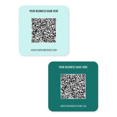 Your QR Code Custom Text  Template