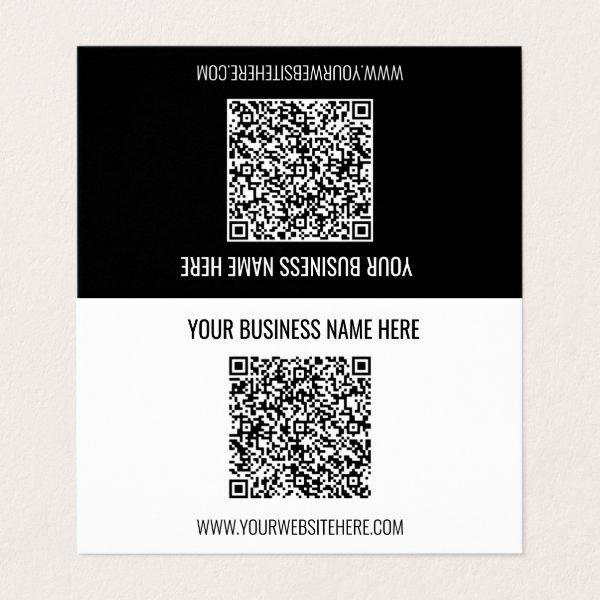 Your QR Code Name Info Custom Colors