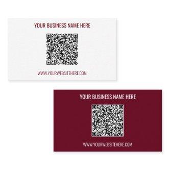 Your QR Code Text Info Promotional