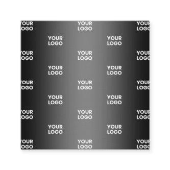 Your Simple Repeating Logo | Black & Grey Gradient Enclosure Card