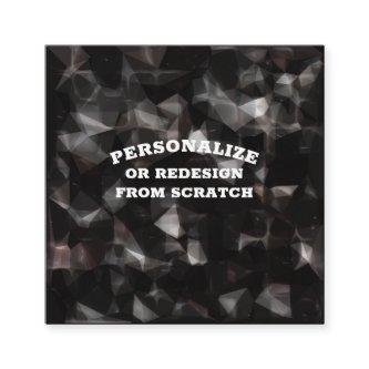 Your Text or Design Here - Create a Custom Square