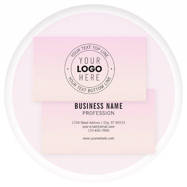 Your Uploaded Logo | Editable Circular Text