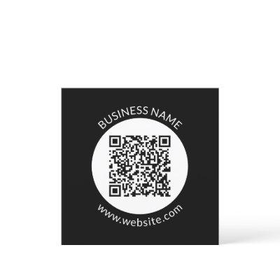 Your Uploaded QR code | Editable Text & Colors