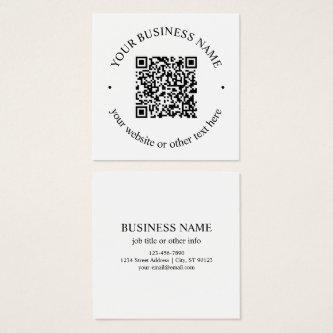 Your Uploaded QR code Plus Editable Circular Text