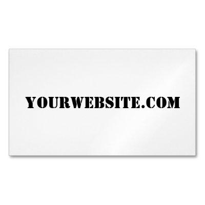 YourWebSite.com Magnetic