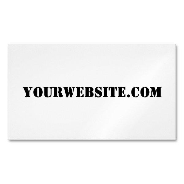 YourWebSite.com Magnetic