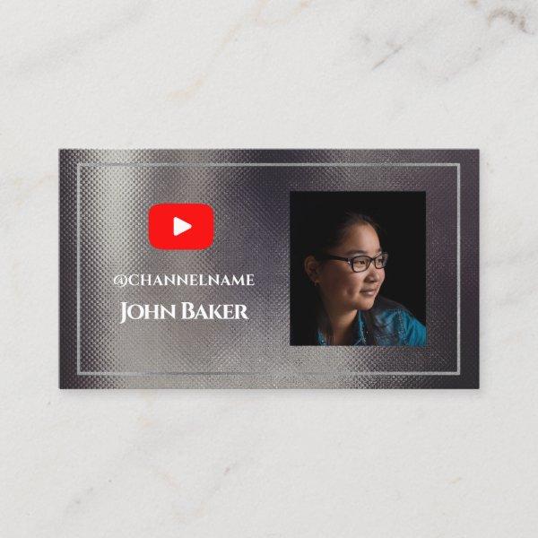 YOUTUBE Channel Advertisement QR Code Photo