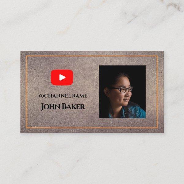 YOUTUBE Channel Advertisement QR Code Photo