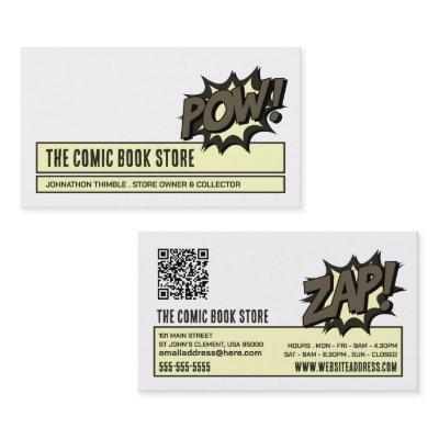 Zap & Pow - Comic Book Store/Collector