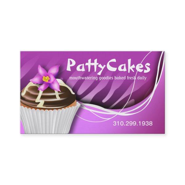Zebra Pop Cupcakes - ombre purple