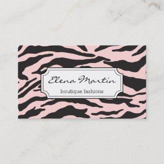 Zebra Print (pink)