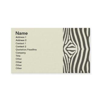 Zebra Stripe Animal Print Pattern