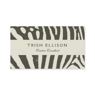 Zebra Stripe Animal Print Pattern