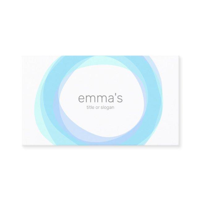 Zen Light Blue Circle