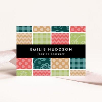 Zigzag, Chevron, Gingham, Polka Dots, Patchwork