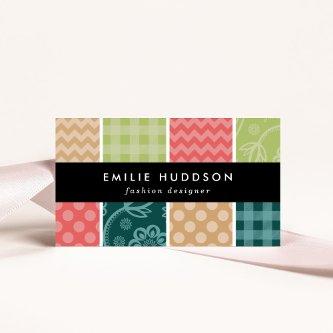 Zigzag, Chevron, Gingham, Polka Dots, Patchwork