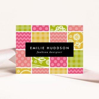 Zigzag, Chevron, Polka Dots, Gingham, Patchwork