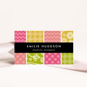 Zigzag, Chevron, Polka Dots, Gingham, Patchwork