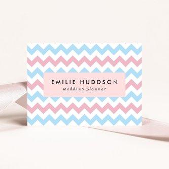 Zigzag Pattern, Chevron Pattern, Blue, Pink