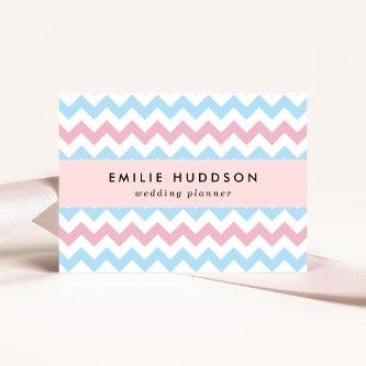 Zigzag Pattern, Chevron Pattern, Blue, Pink
