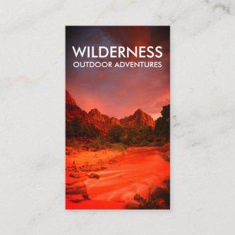 Zion Red Rock Cliffs Wilderness Adventure Guide