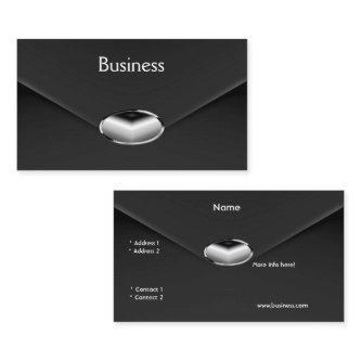 Zizzago Black faux Velvet Envelope style