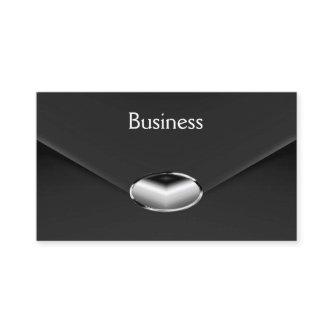 Zizzago Black faux Velvet Envelope style