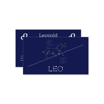 Zodiac Constellation Leo