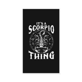 Zodiac Sign Scorpio Horoscope Birthday Animal