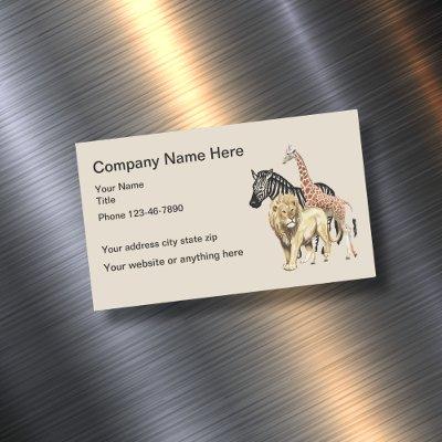 Zoo Animals Design Magnetic