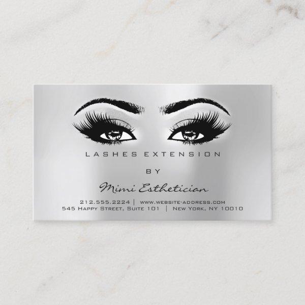 Aftercare Instructions Lashes Extension Gray